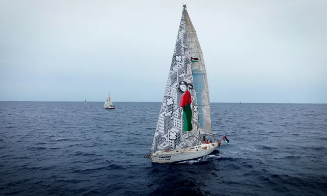 Afbeelding van De Marker Missie Flotilla: 'We waren er om de feiten vast te leggen'