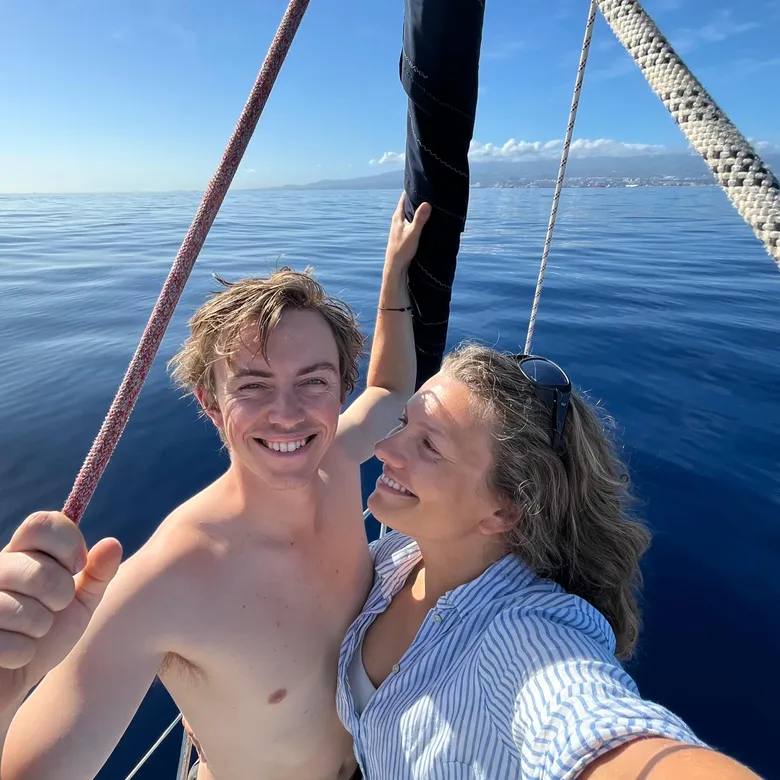 Afbeelding van Rorik en Jenny zeilen de wereld rond: ‘Toen ik ziek werd besloten we deze reis te maken’
