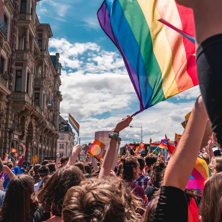Afbeelding van Hoe is de regenboogvlag ontstaan?