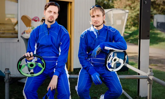 Afbeelding van Rundfunk-mannen Tom en Yannick: 'sport en mockumentary blijken goed samen te gaan'