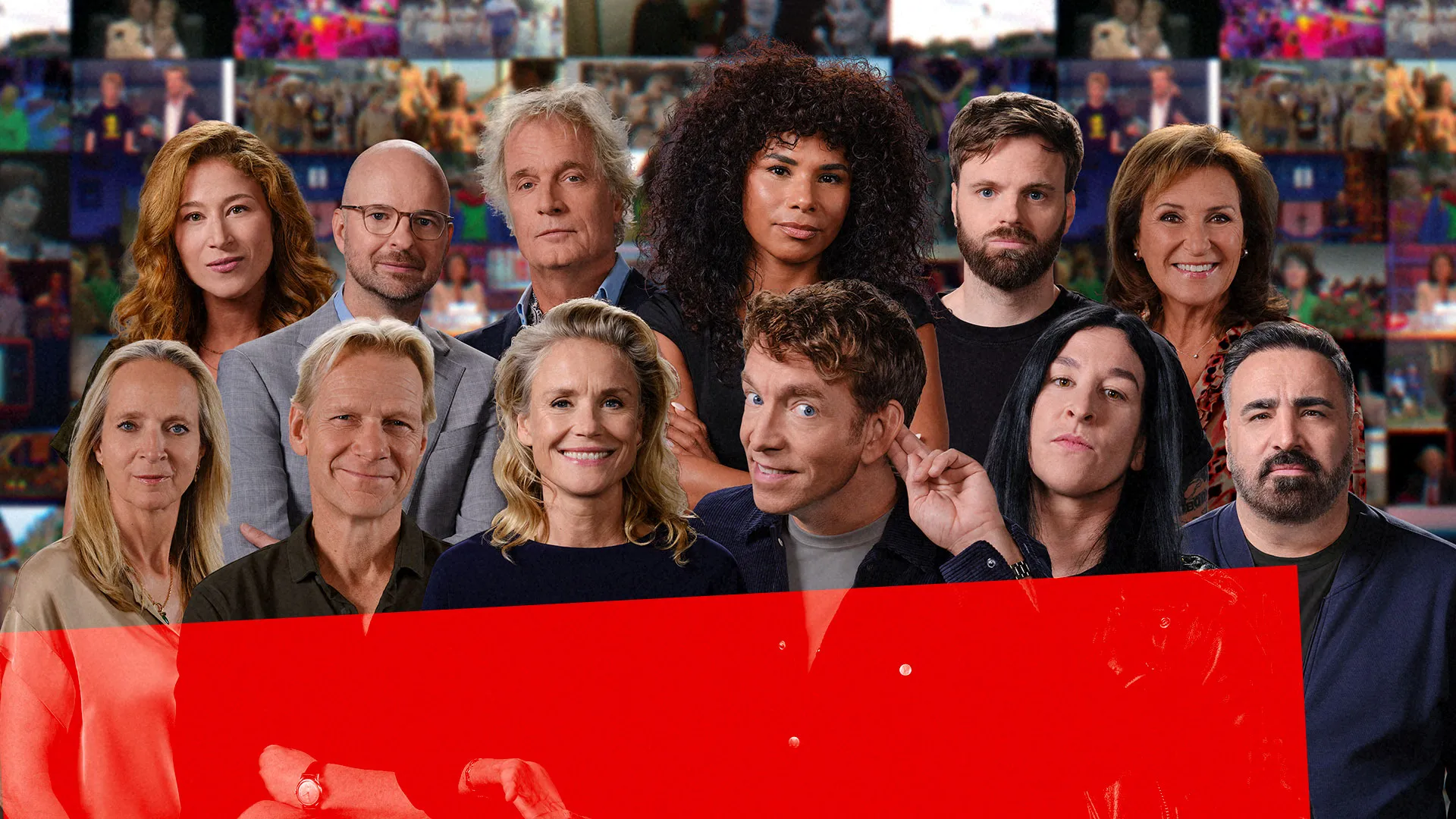 BNNVARA header met verschillende presentatoren