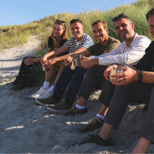 Daten in het Dorp op Texel