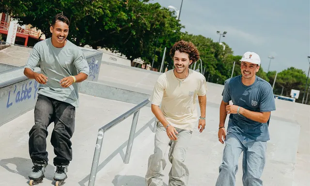 Afbeelding van Inlineskaters Jaro, Lauric en Leonardo reizen door Europa: ‘Een van de mooiste dingen die ik heb gezien'