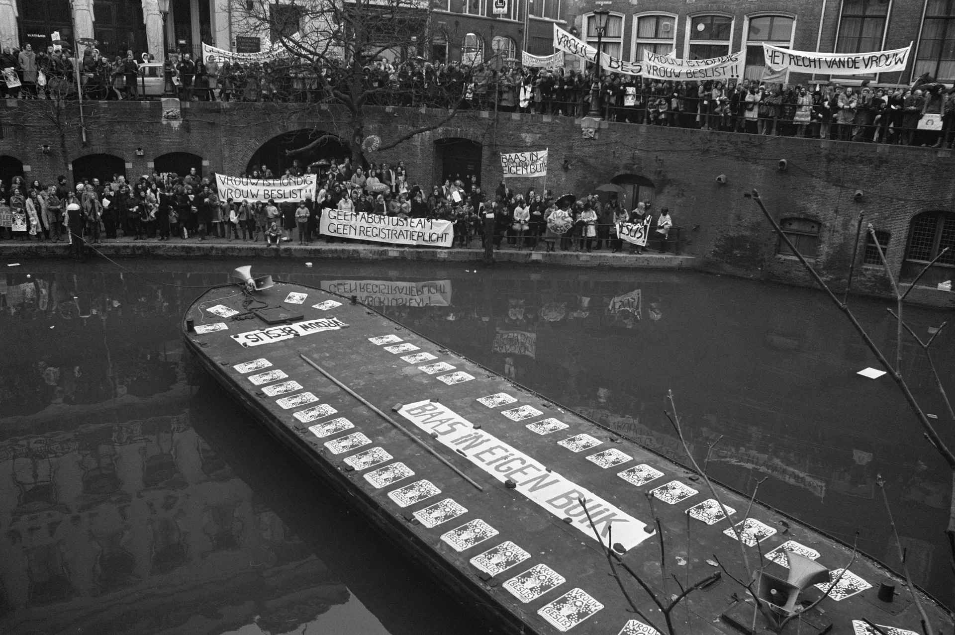 7 Abortusdemonstratie Utrecht ©Rob Mieremet, Nationaal Archief-Anefo