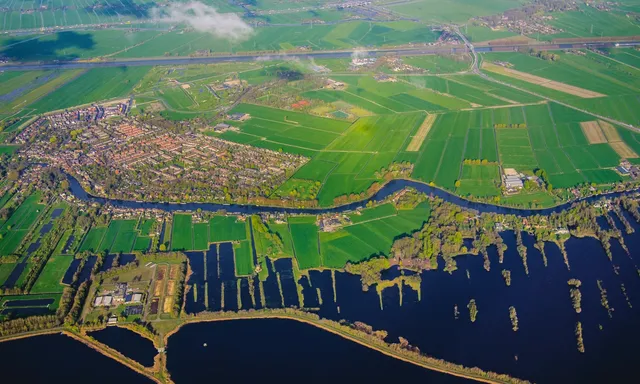 Afbeelding van Welk deel van Nederland ligt onder de zeespiegel?