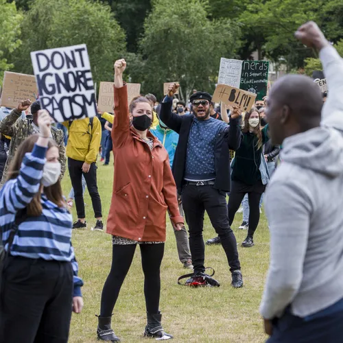 Afbeelding van Gina (55) vijf jaar na BLM: ‘Het protest heeft voor sommigen de ogen geopend’