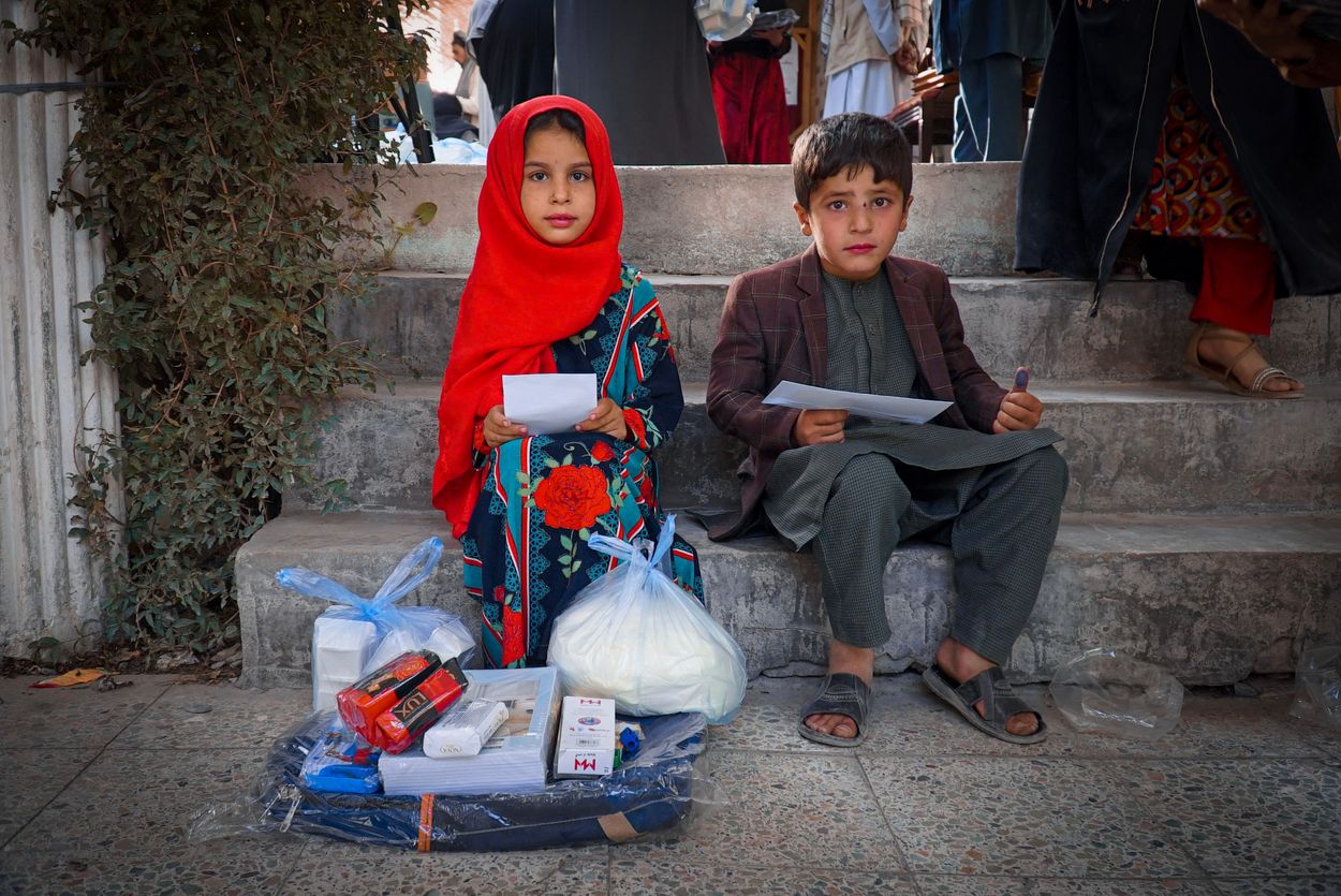 Afbeelding van Wanneer komt Giro 555 in actie tegen de hongersnood in Afghanistan?