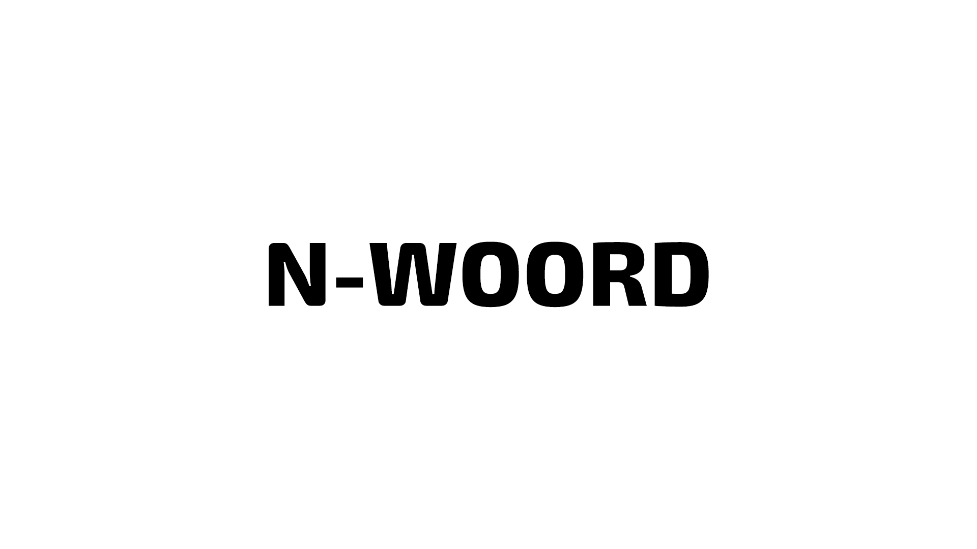 n-woord