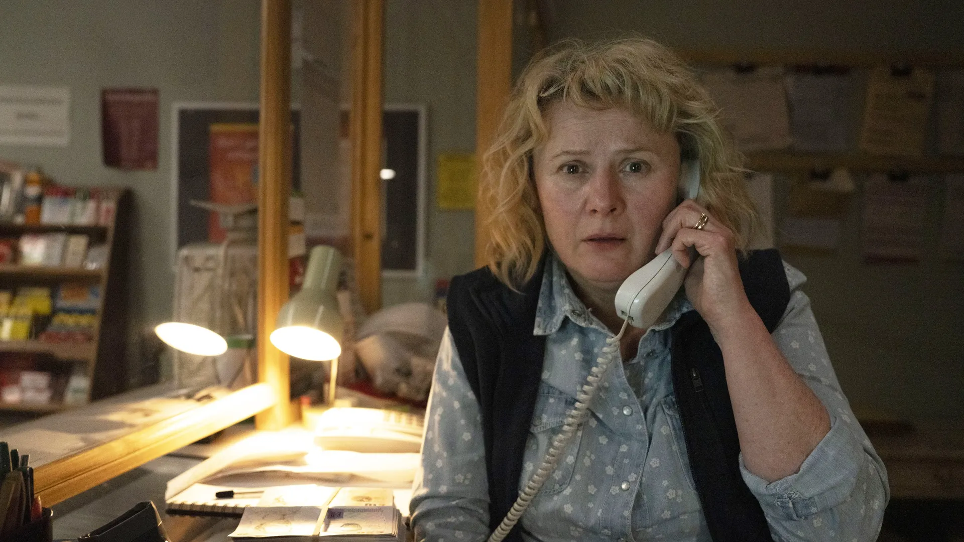 Jo Hamilton, eigenaar van een postkantoor in South Warnborough