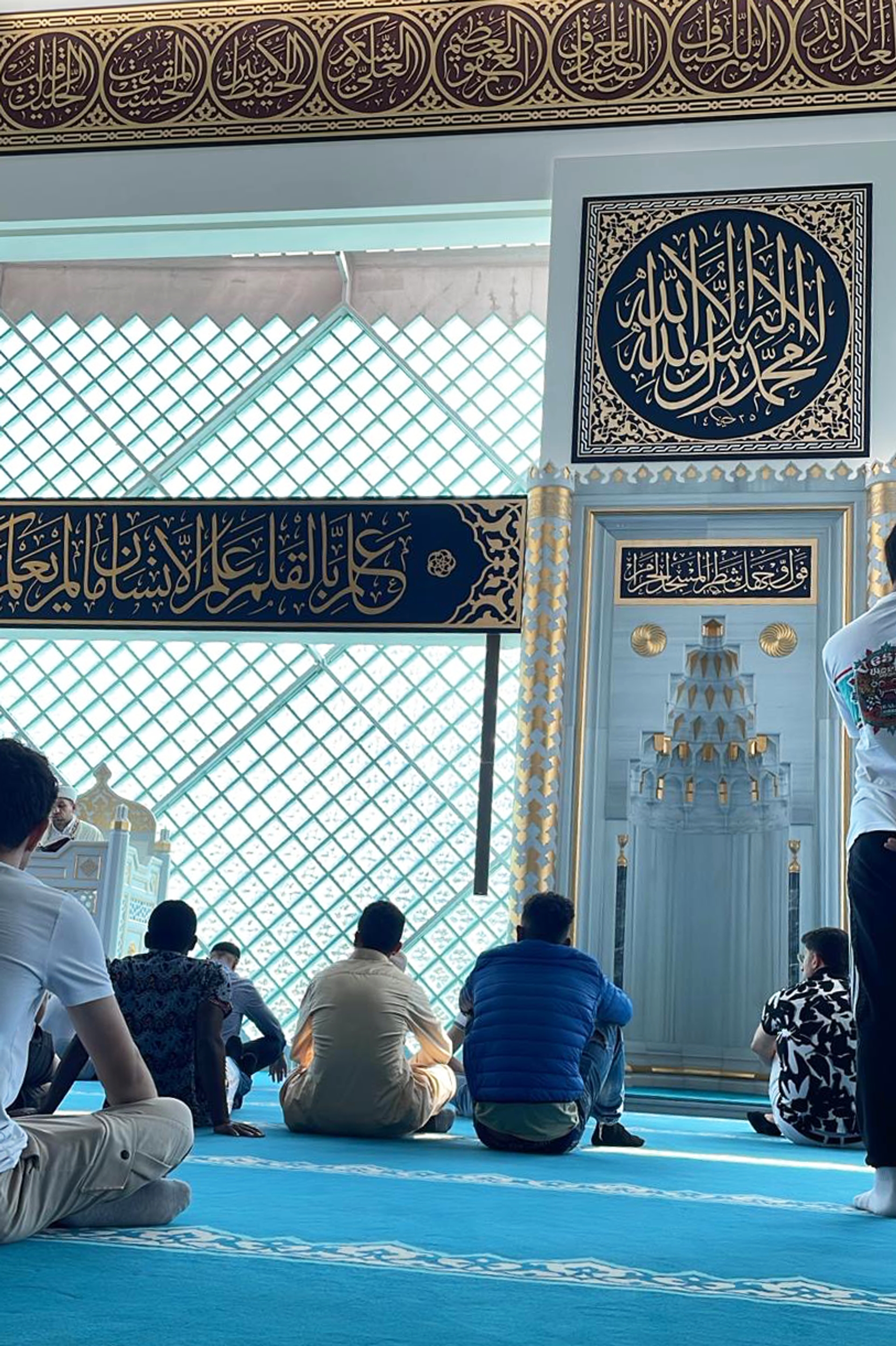 Bezoek aan moskee