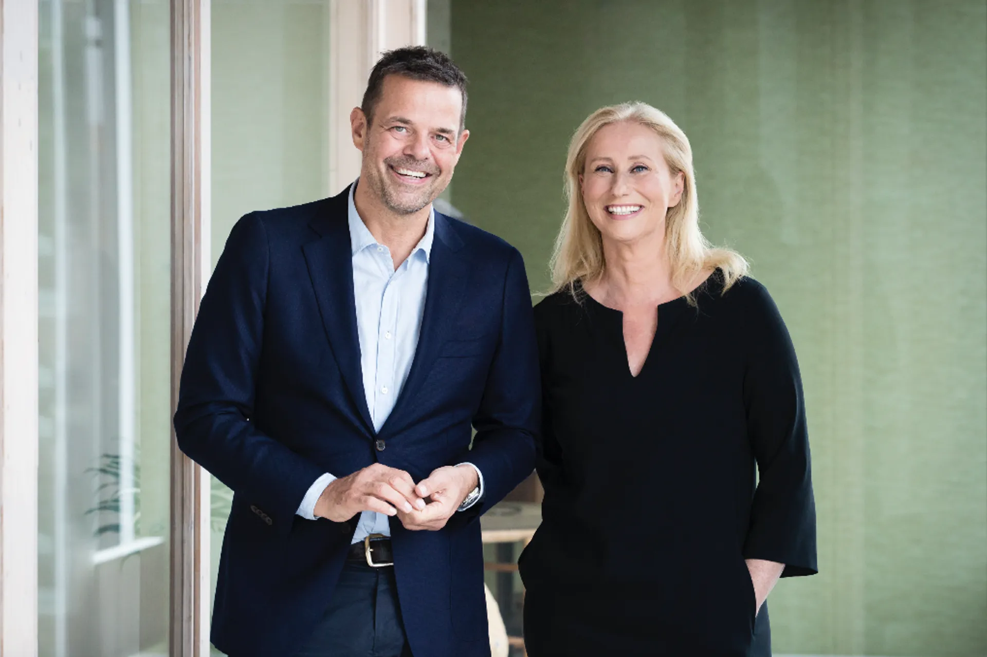 Afbeelding van Karin van Gilst en Gert-Jan Hox nieuwe directie BNNVARA