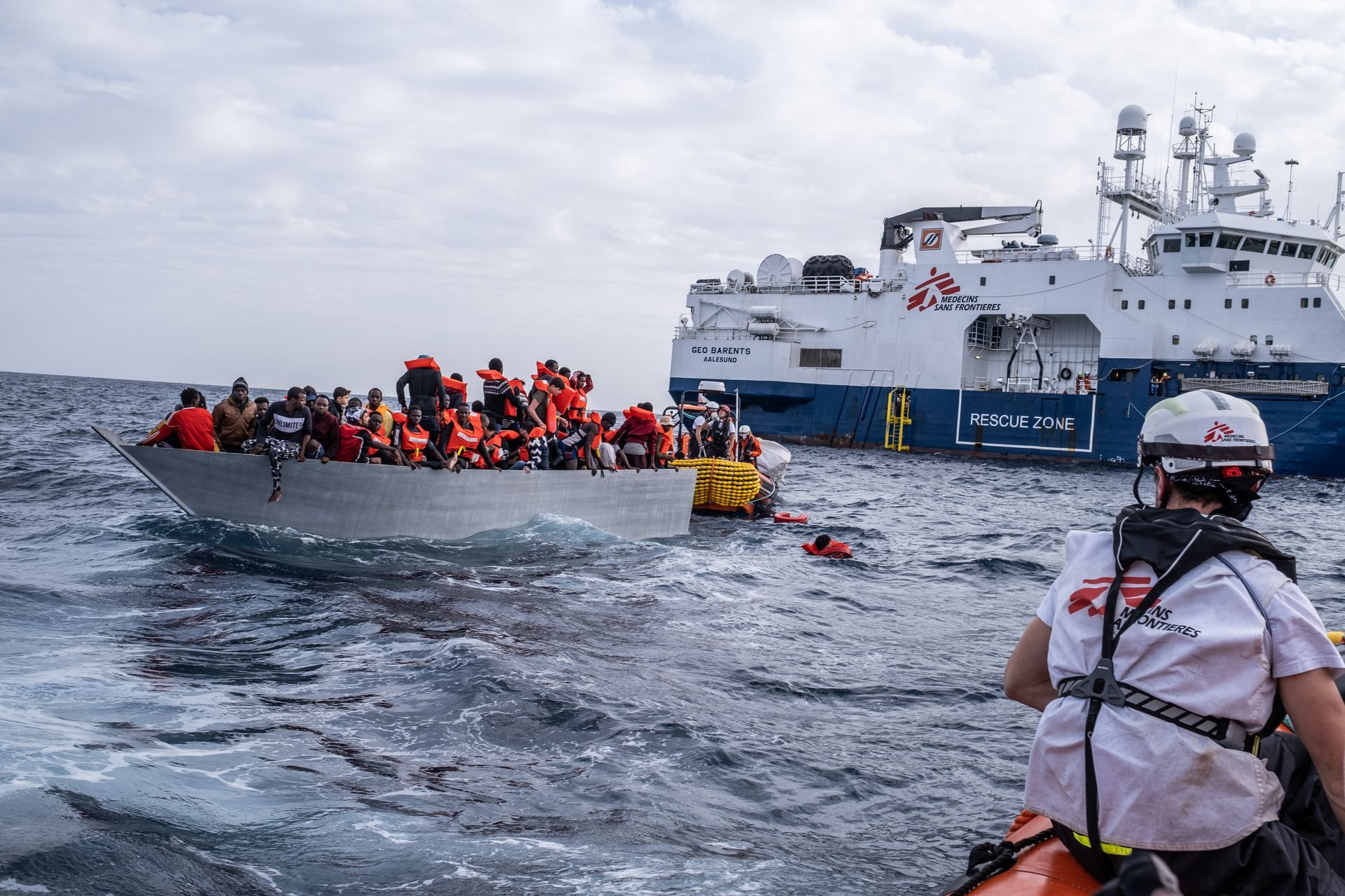 Afbeelding van Hoe verlopen reddingsmissies op de Middellandse Zee?