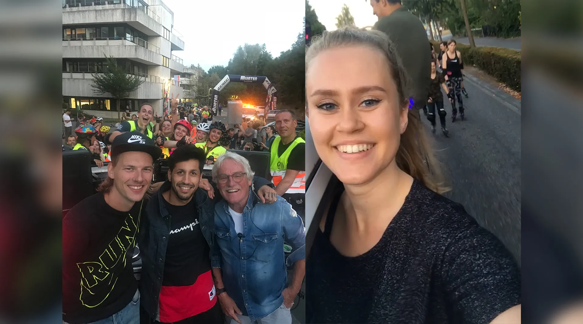 Afbeelding van Ik belandde in de afvallersbus tijdens Sanders Skate Parade