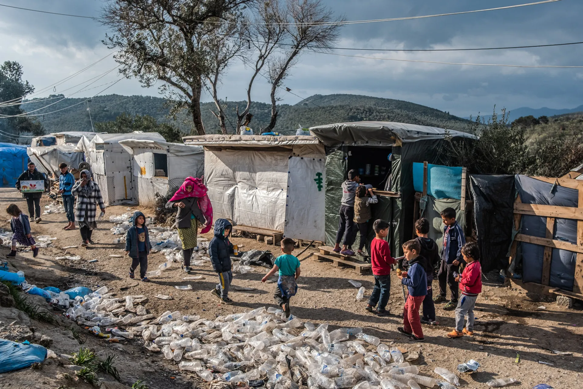 Afbeelding van Hoever laten we het komen in vluchtelingenkamp Moria?