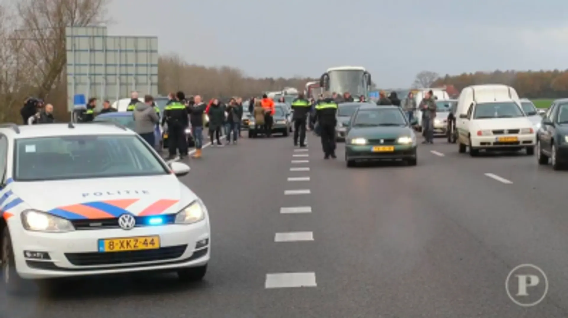 Afbeelding van Snelwegblokkeerders Sinterklaasintocht moeten zich melden bij de politie