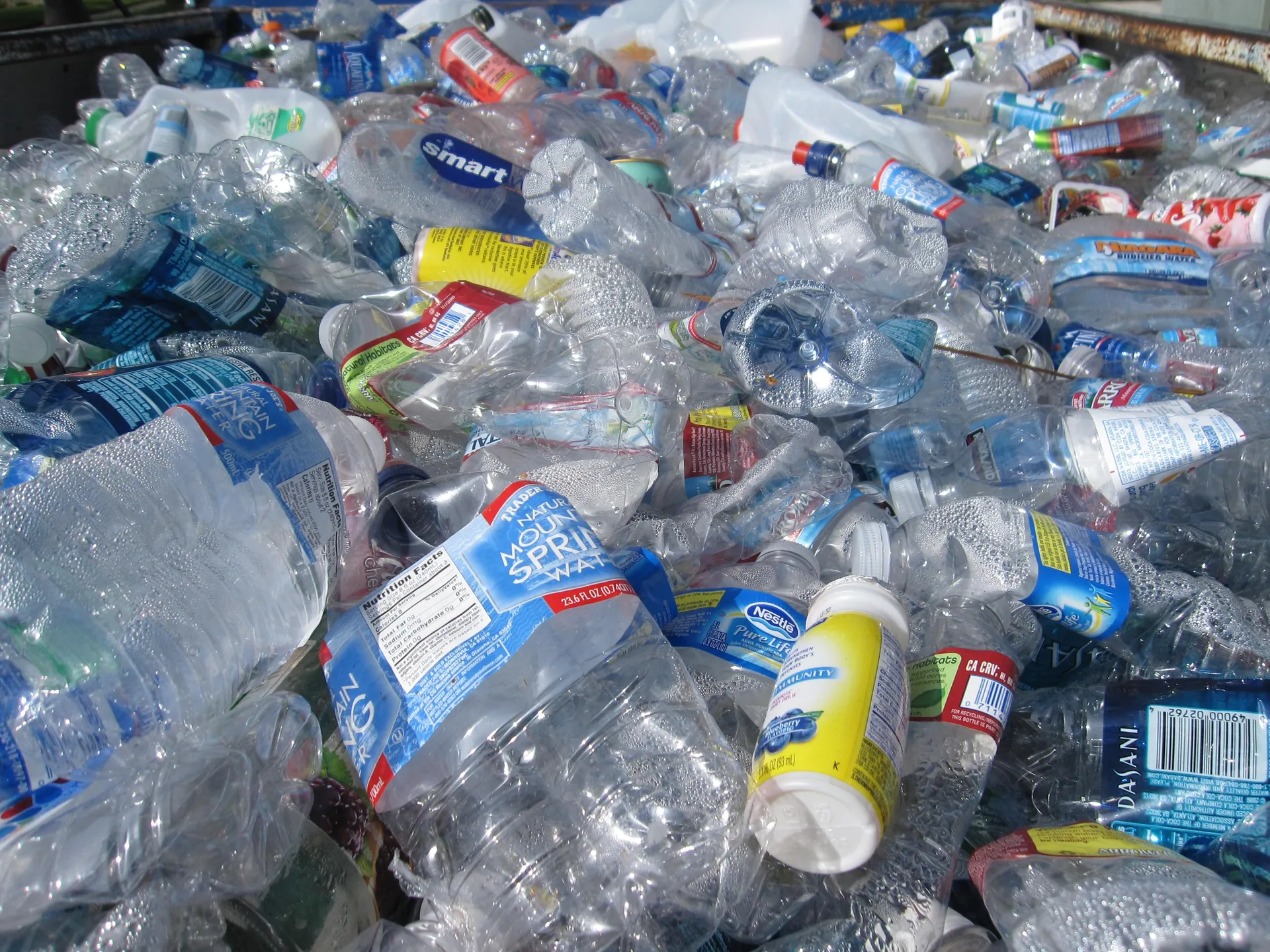 Afbeelding van Meer plastic flesjes in de natuur. Hoe lossen we dit op?