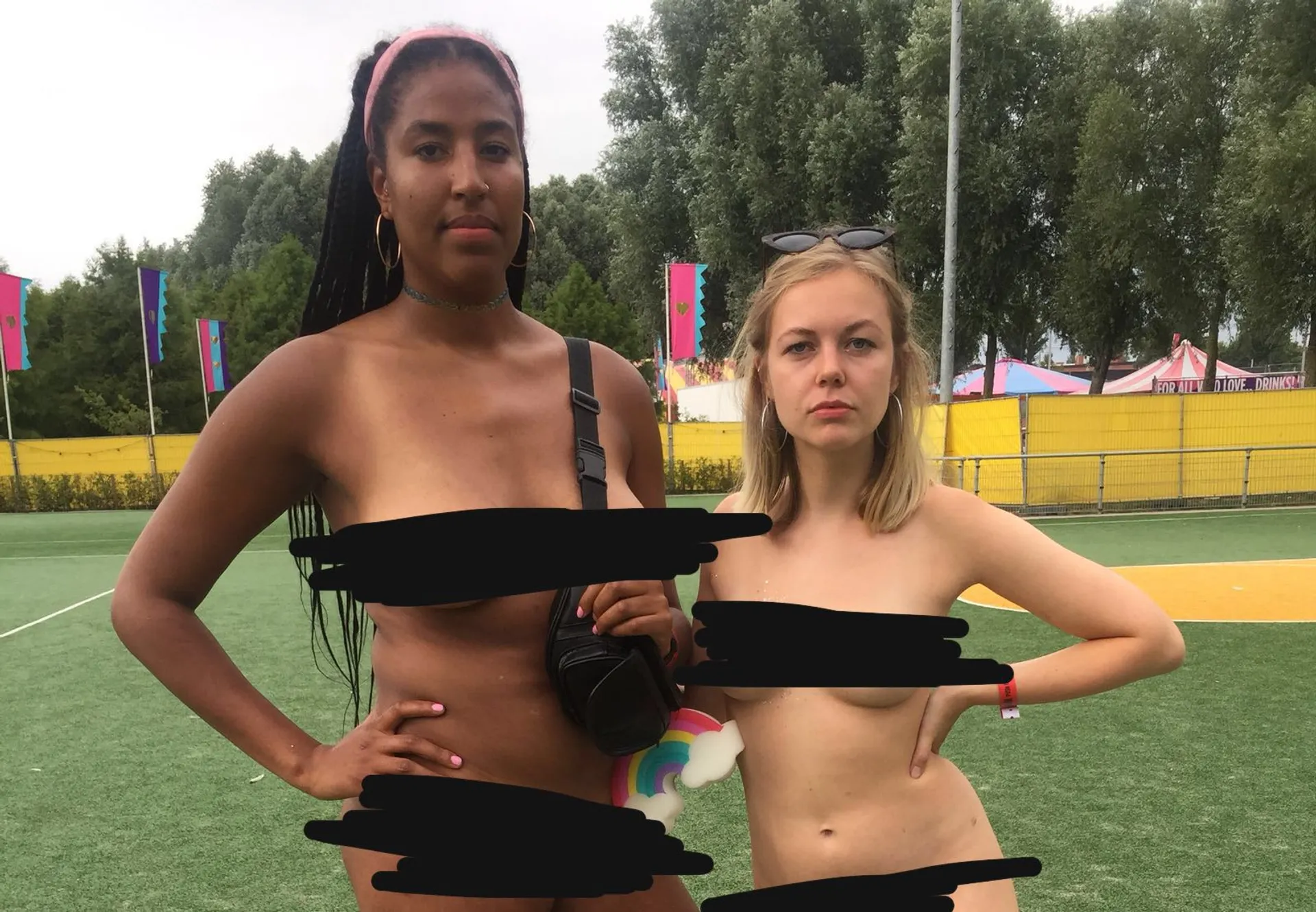 Afbeelding van Ik ging naakt naar Milkshake festival