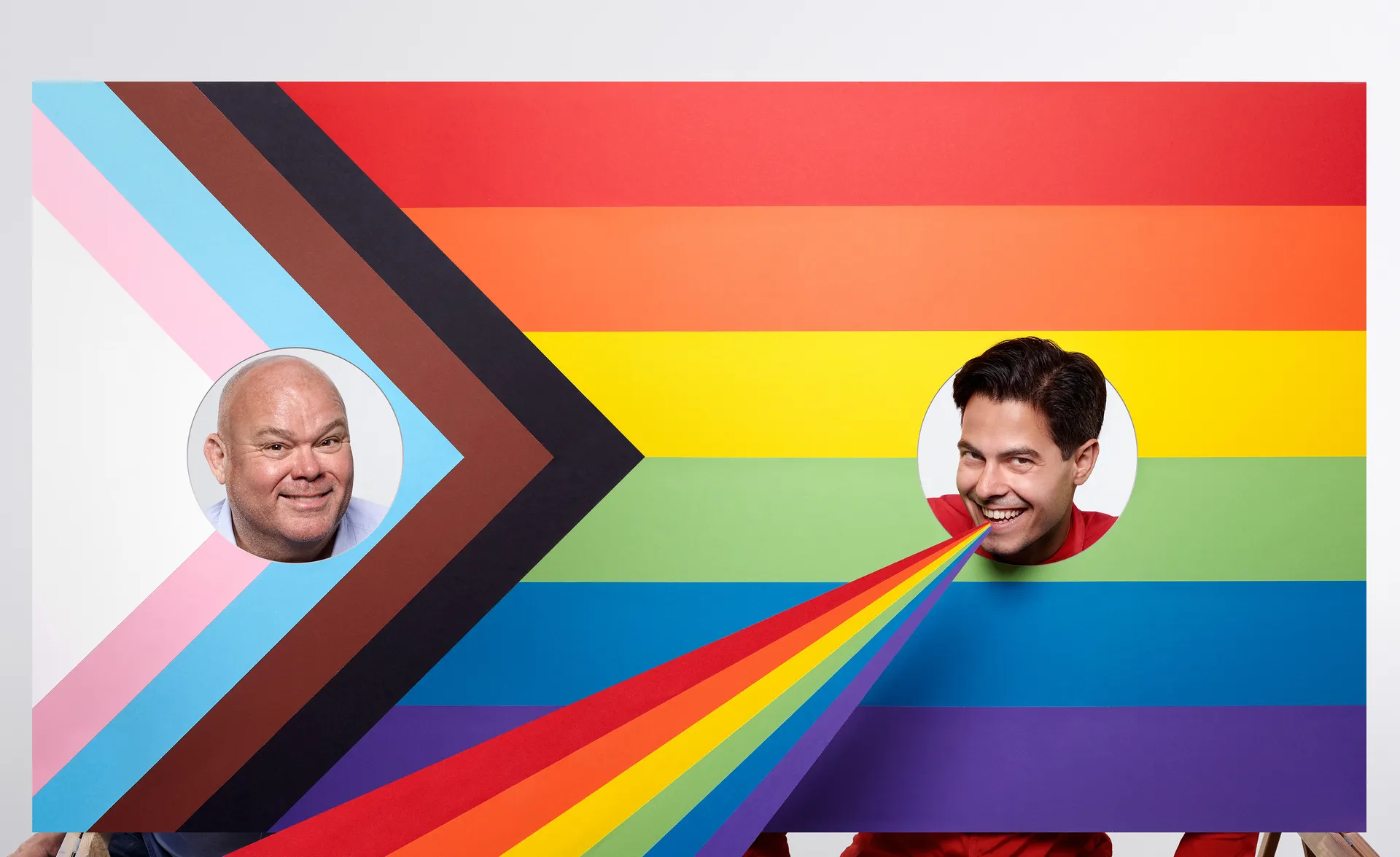 Afbeelding van Is het leuk om homo te zijn in 2020?, vraagt Paul de Leeuw aan Rob Jetten.