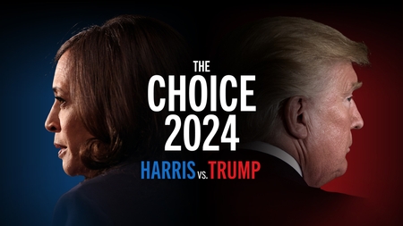 Afbeelding van The Choice: Trump vs. Harris