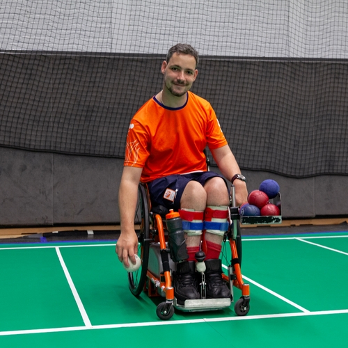 Afbeelding van Marco Dekker's leven draaide 180 graden door boccia; nu gaat hij voor Paralympisch goud