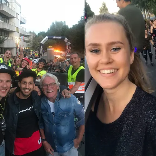 Ik belandde in de afvallersbus tijdens Sanders Skate Parade