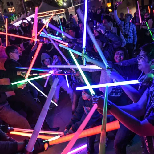 Vechten met lightsabers is een officiële sport in Frankrijk