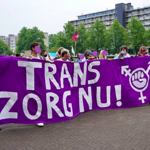 Afbeelding van Welke teksten maakten indruk tijdens de #transzorgnu-demonstratie?