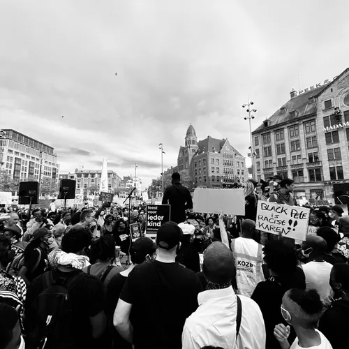 Amber Kortzorg vijf jaar na BLM: 'Ik besefte: dit is geschiedenis'