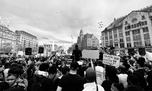 Afbeelding van Amber Kortzorg vijf jaar na BLM: 'Ik besefte: dit is geschiedenis'