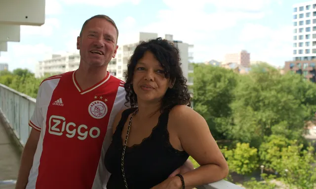 Afbeelding van Patrick (51) zingt voor en over zijn Ajax: 'Op de huldiging zingen is altijd de droom'